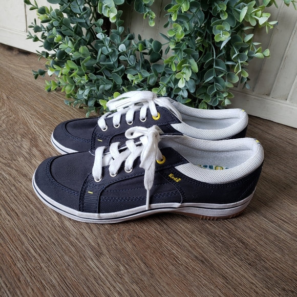 Keds Shoes - Keds Navy Blue Canvas Comfort Sneaker Size 5